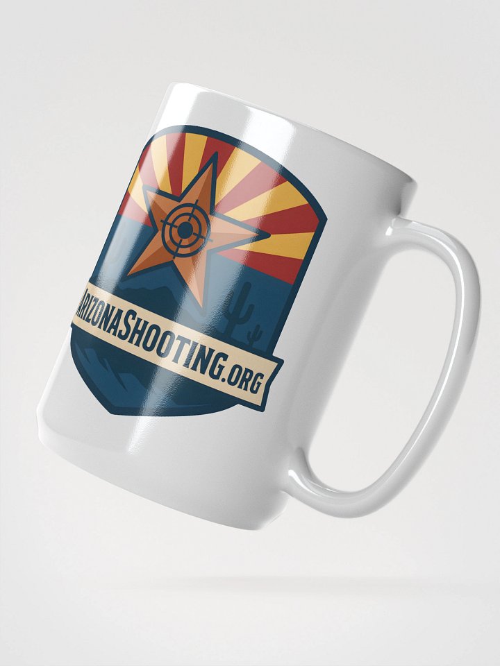 AZS Mug - White (Dual Logo) product image (2)