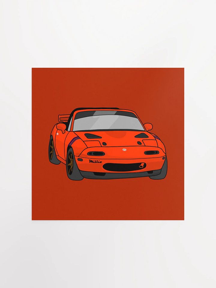 Caffeinated Gearhead's Car Collection - NA Mazda Miata - Poster product image (1)