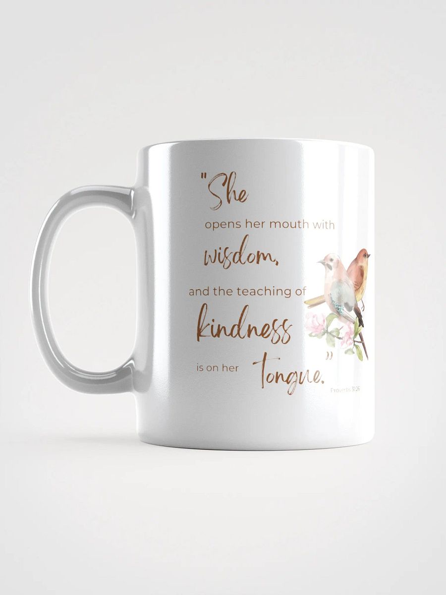 Wisdom & Kindness Graphic Sparrow Mug product image (1)