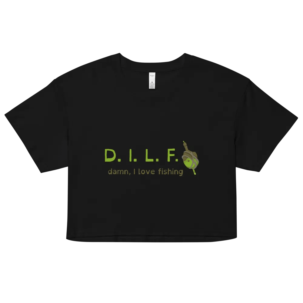 Fishing DILF - Crop Tee product image (6)