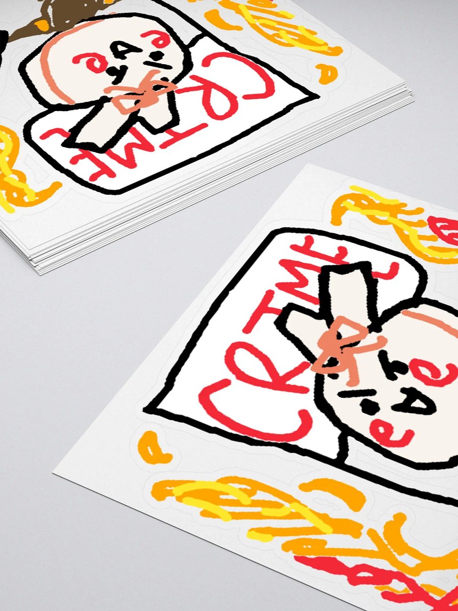 Pu Crime Flag Sticker product image (10)