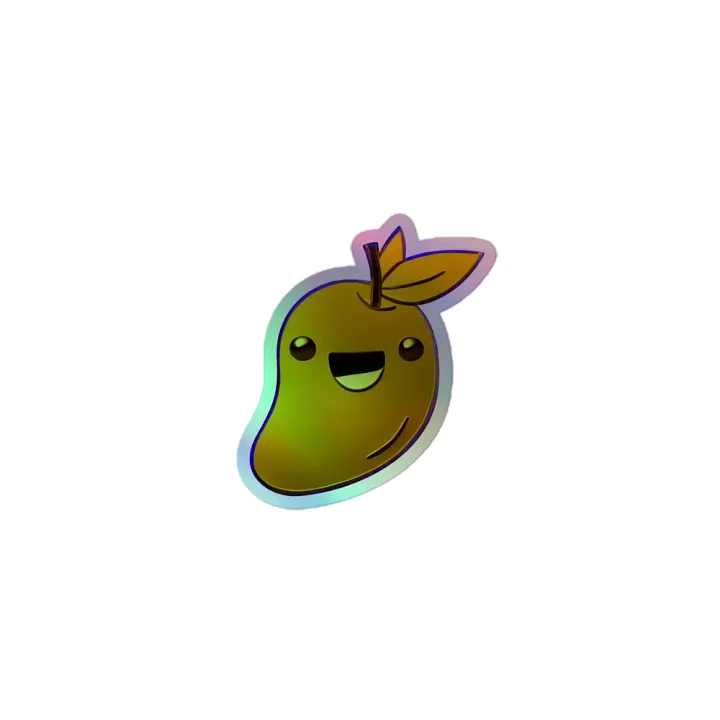 Blu's Gold Tier Holographic Sticker product image (1)