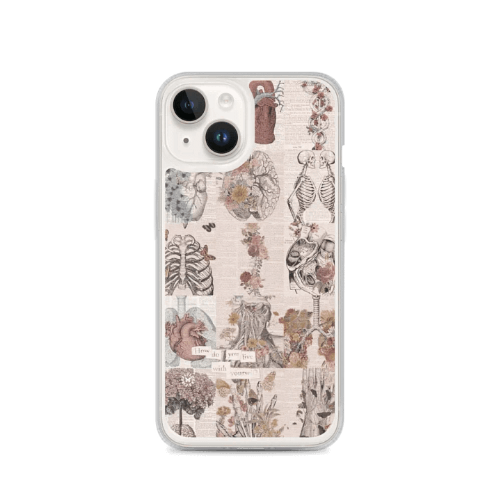 Anatomy in Bloom iPhone Case product image (4)