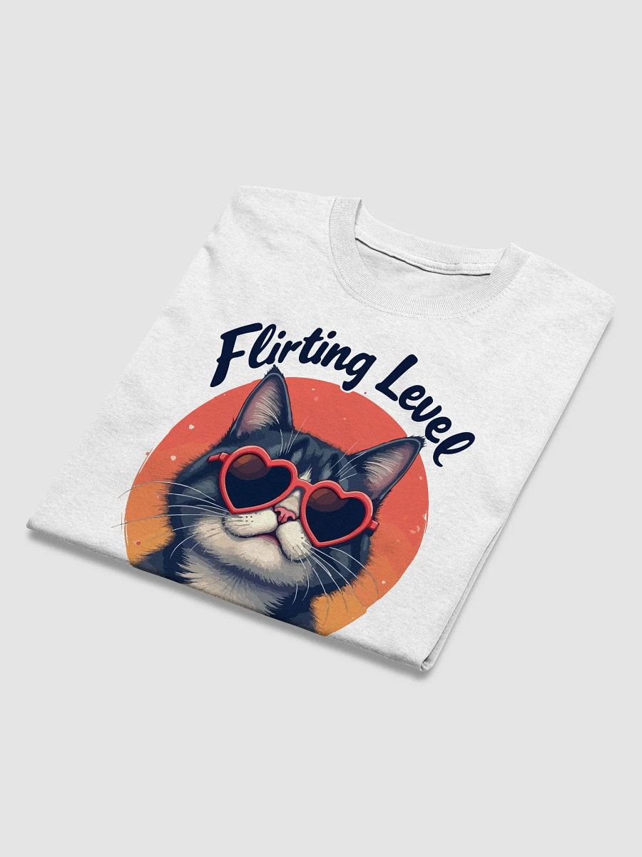 Flirting Level Expert Cat T-Shirt product image (3)