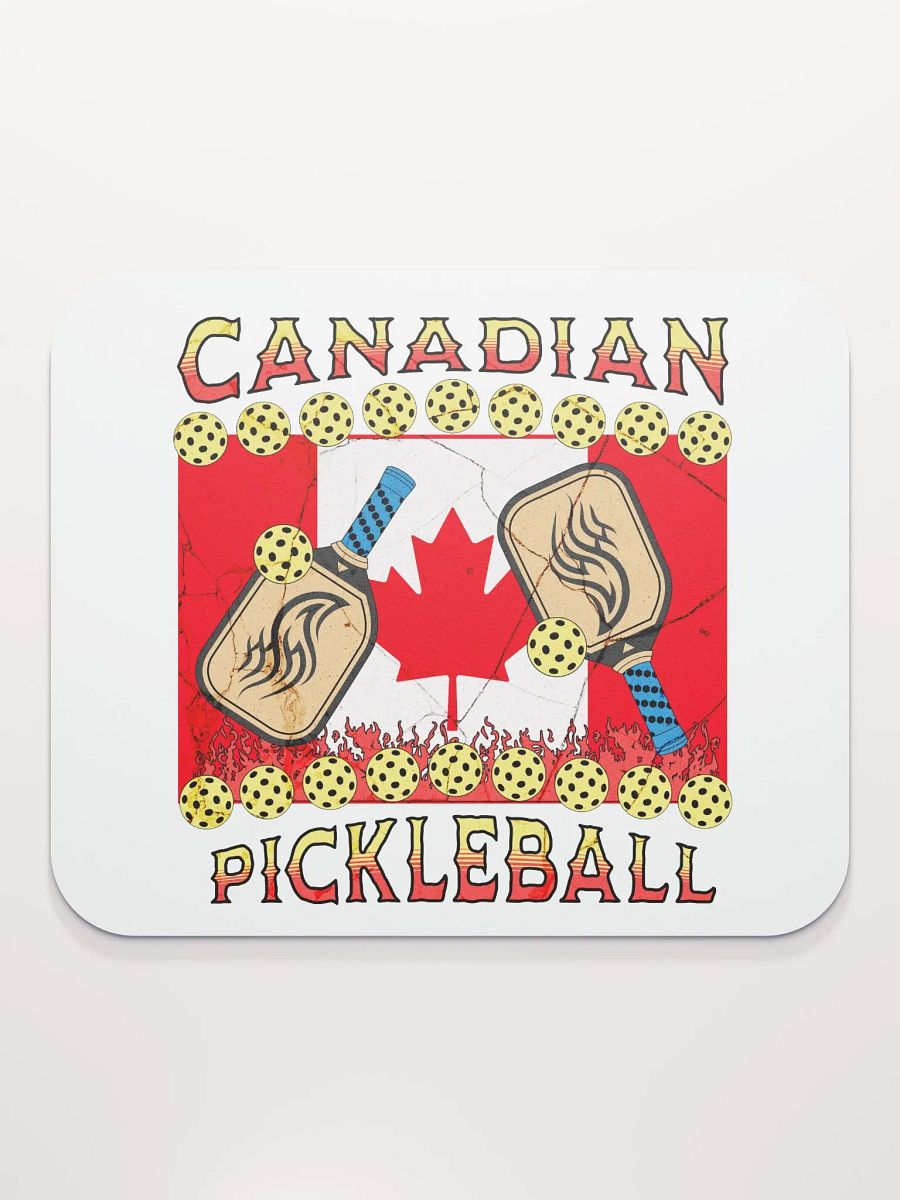 Canadian Flag Pickleball Classic Mouse Pad product image (2)