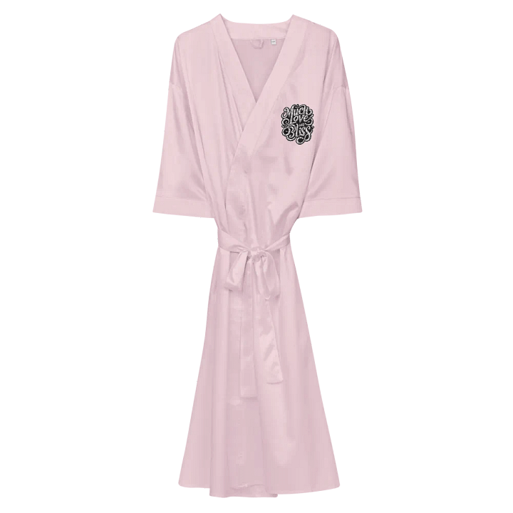 Women's Royal Satin Robe product image (2)