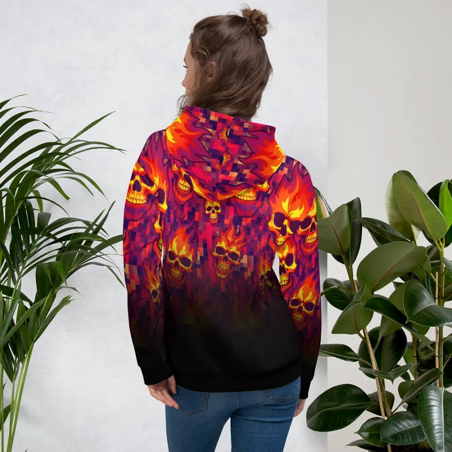 Neon Pixel Inferno Skulls (Poison) product image (10)