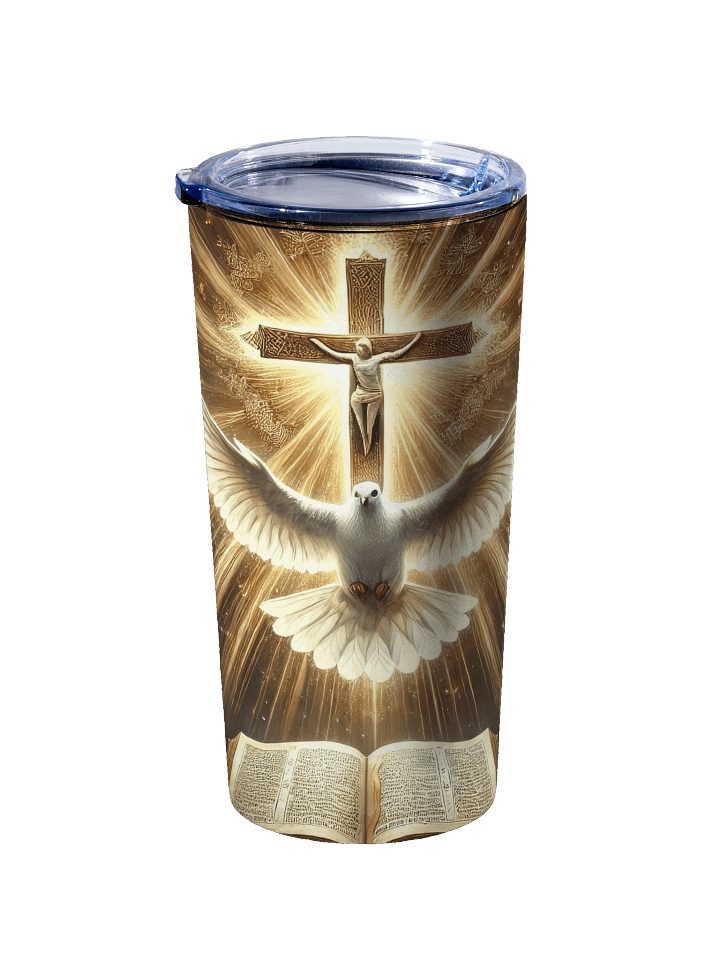 Lift Me Up Lord Jesus Is Lord 20oz Stainless Steel Tumbler product image (2)