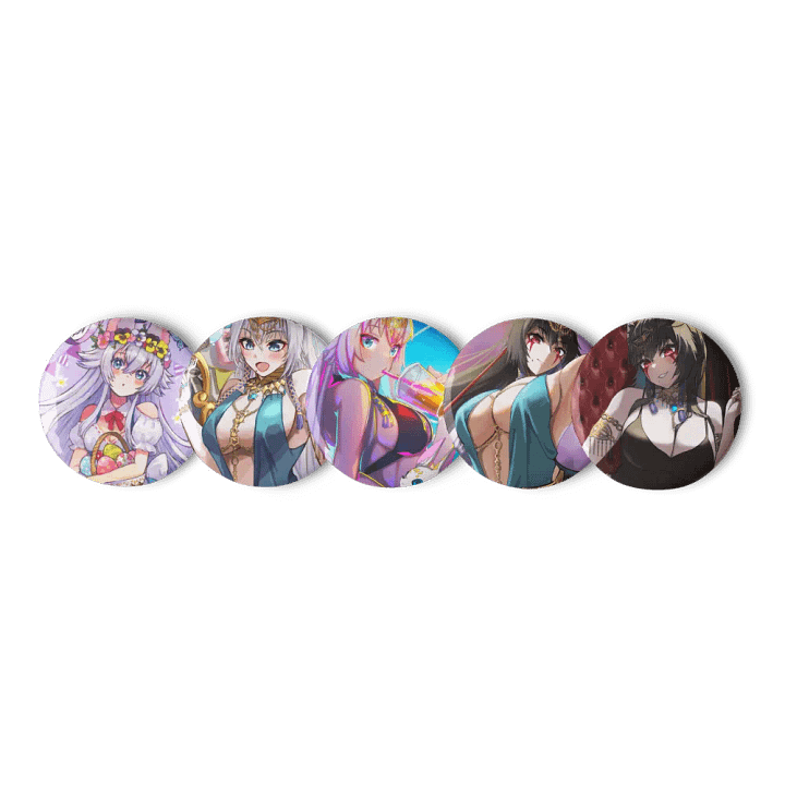 Paws Pin Button Set product image (1)