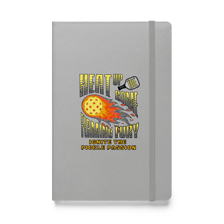 Heat Up The Game Flaming Fury Pickleball Hardcover Notebook product image (7)