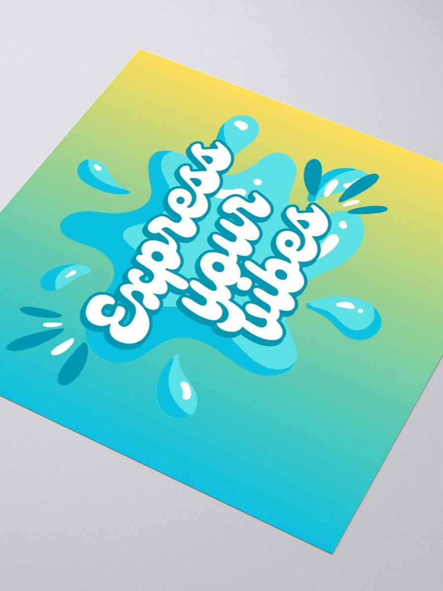Express your vibes stickers product image (9)