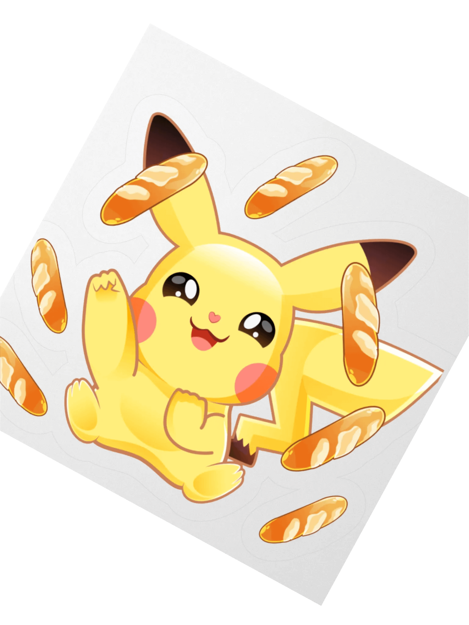 Pikachu Baguette STICKERS product image (2)