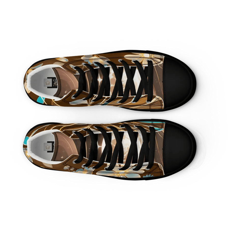 Floral Elegance High Tops (Earth element Inspired) product image (9)