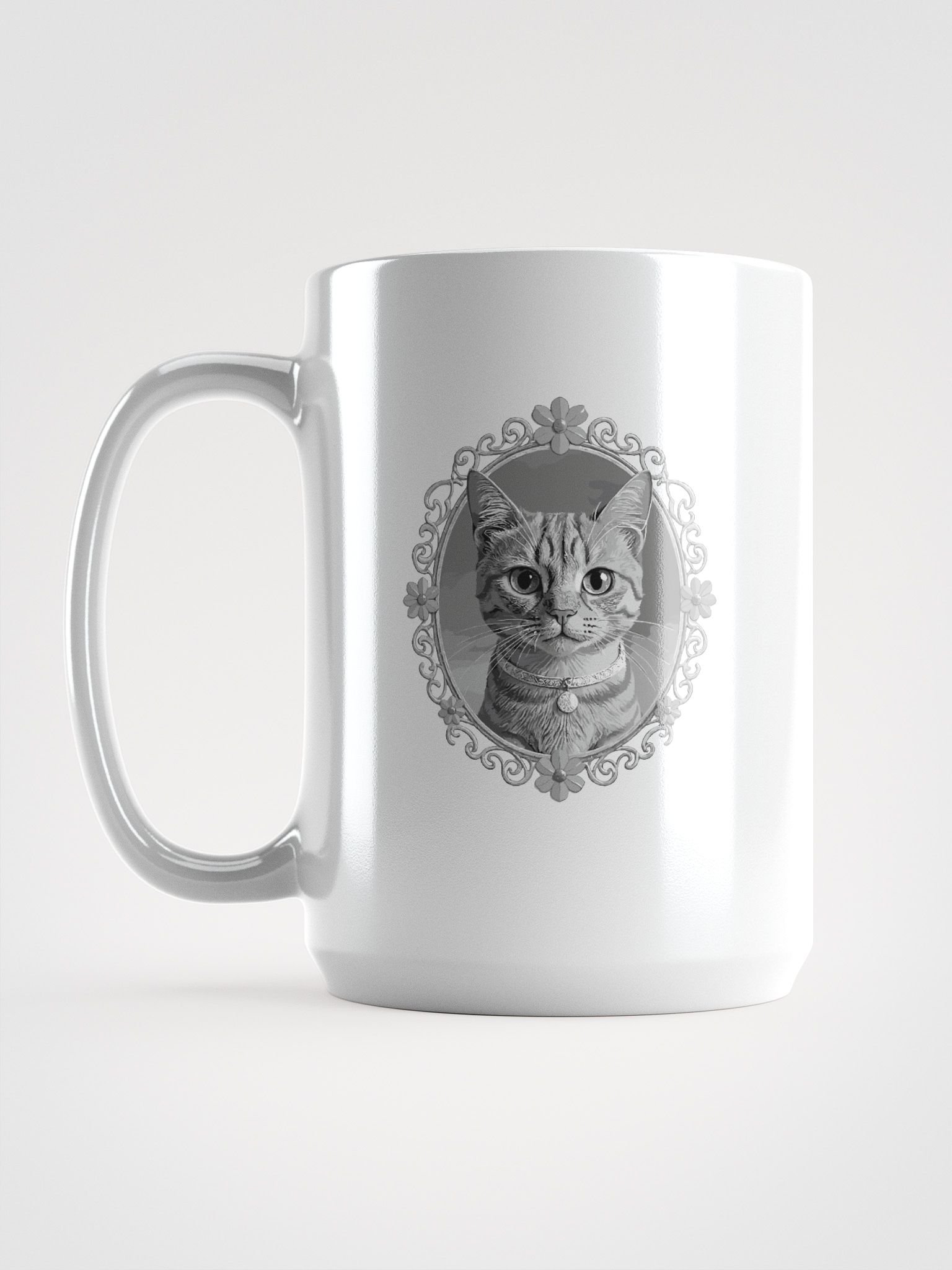 Floral Feline Elegance Mug product image (2)
