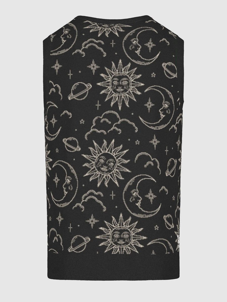 Celestial Knitted V-Neck Vest product image (17)