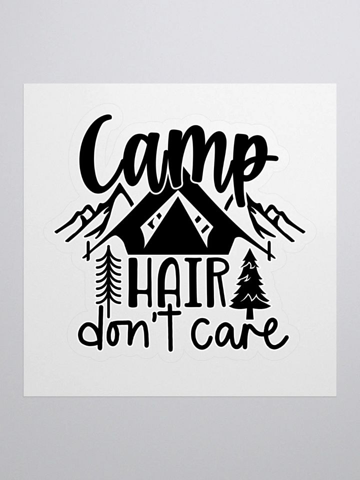 Camp Hair Don't Care Sticker Set product image (1)