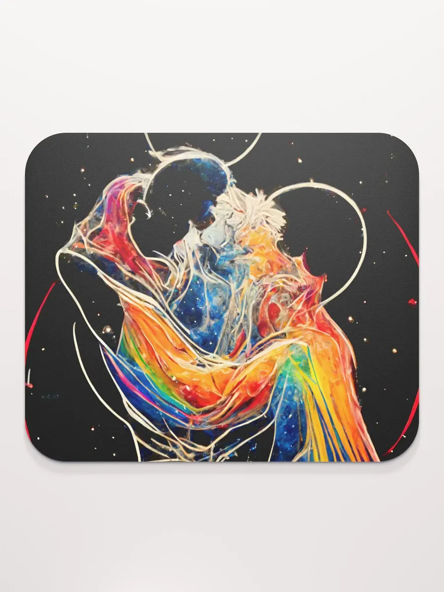 Cosmic Embrace Mouse Pad product image (2)