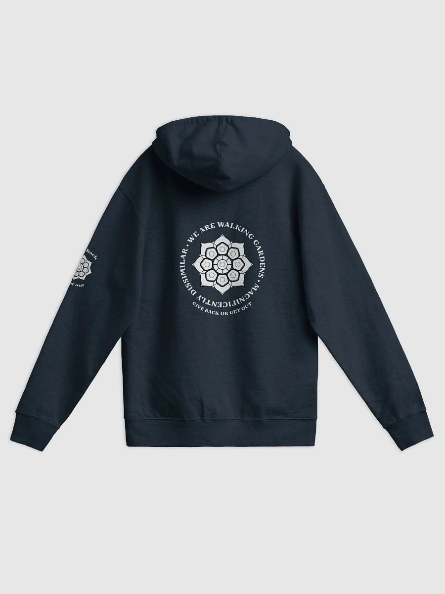 Walking Gardens zip hoodie 1 product image (2)