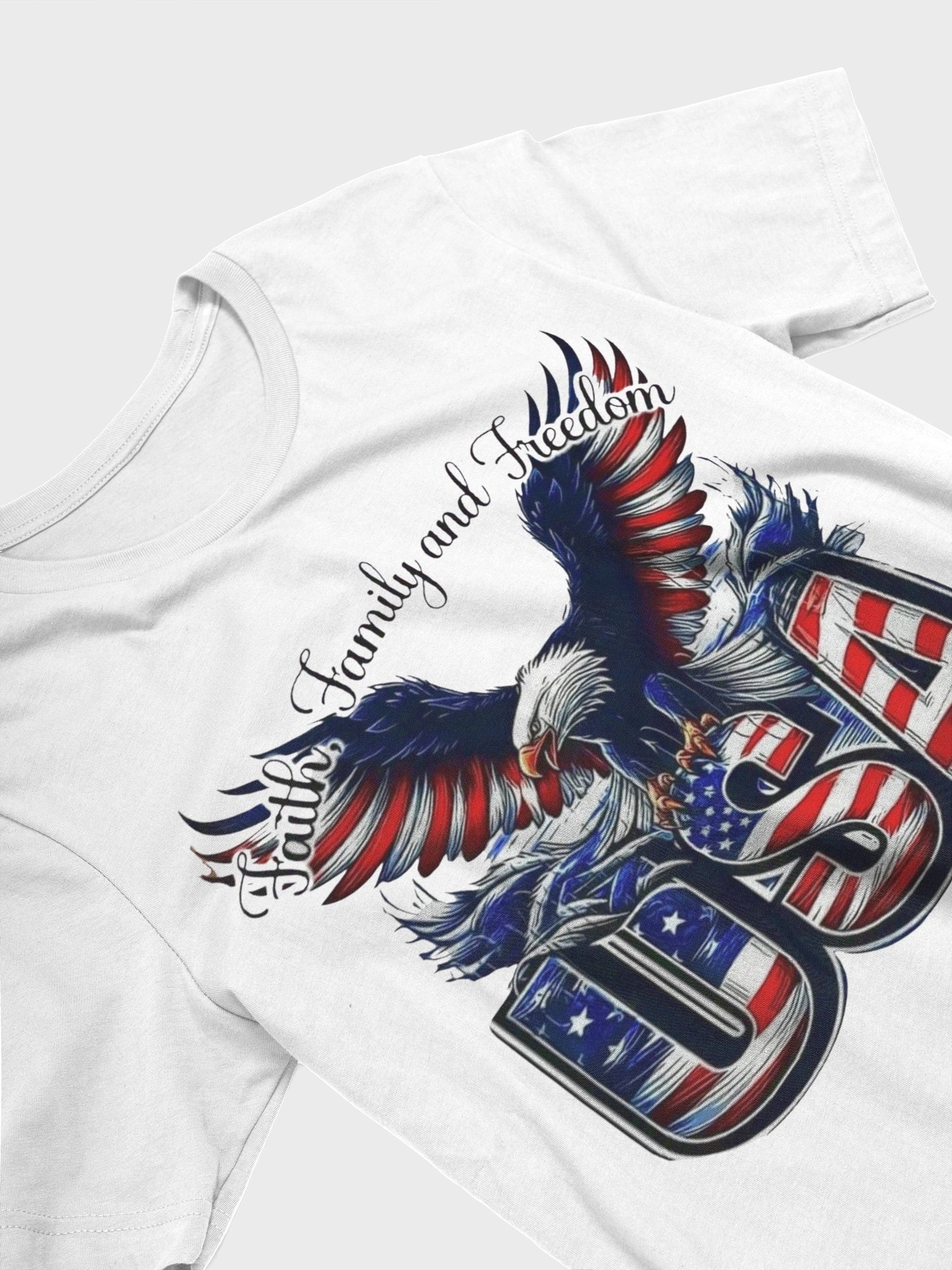 Freedom Eagle Patriotic T-Shirt product image (2)