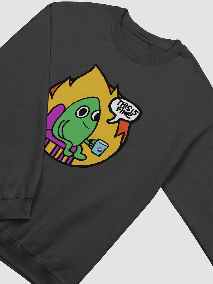 THIS IS FINE SWEATSHIRT product image (1)