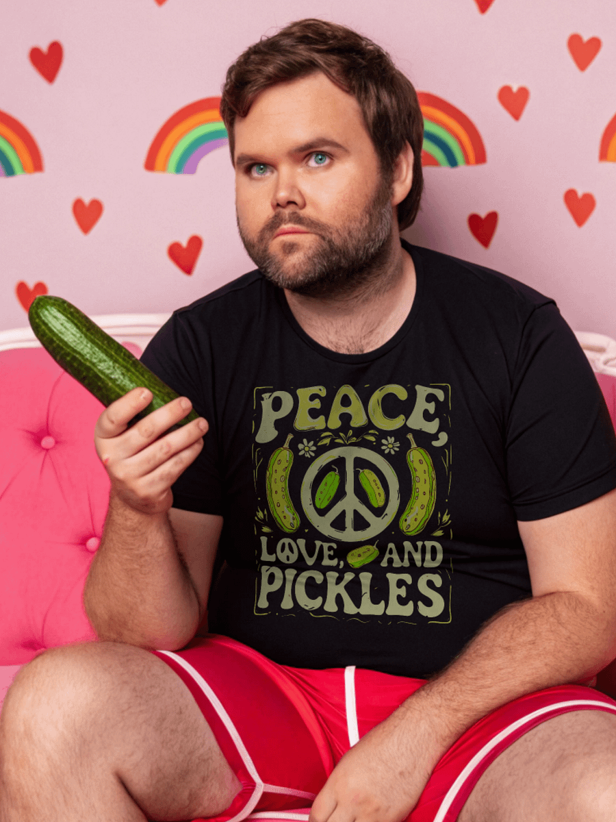 Peace, Love, and Pickles T-Shirt product image (4)