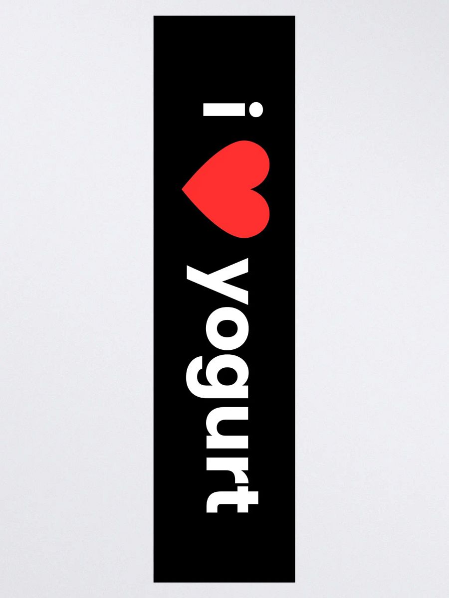"i ❤ yogurt" sticker product image (3)