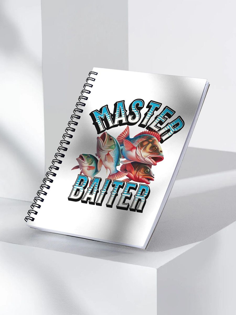 Master Baiter Fishing Spiral Notebook product image (3)