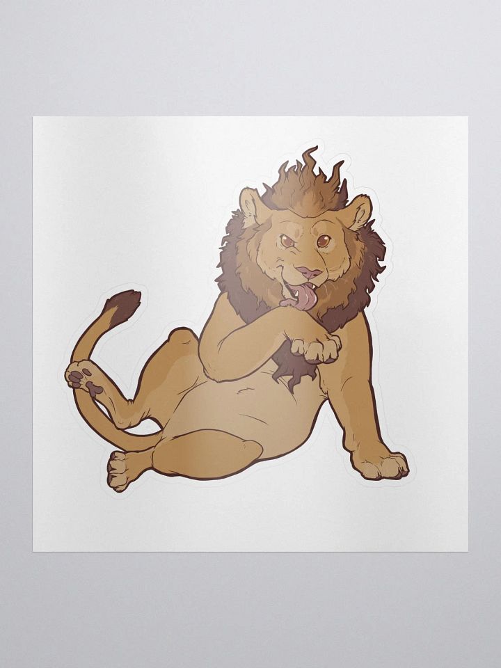 African Lion - Sticker product image (2)
