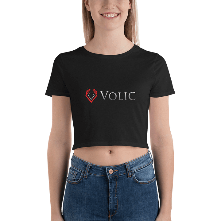 Volic Logo Ladie’s Crop Tee product image (1)