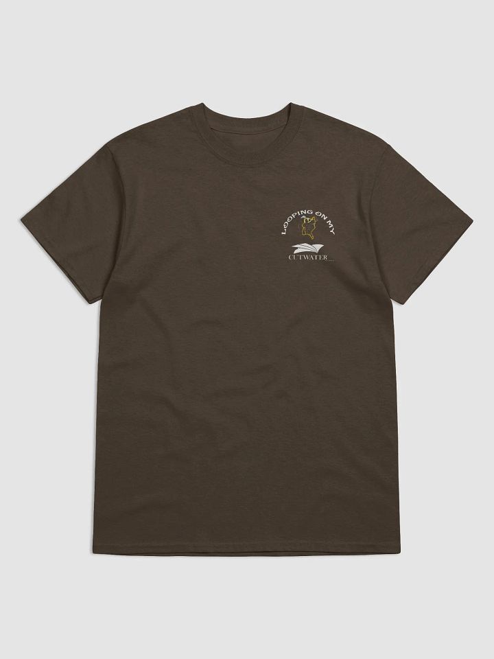 Looping On My Cutwater - T-Shirt - Dark Shirt w/White Logo product image (2)