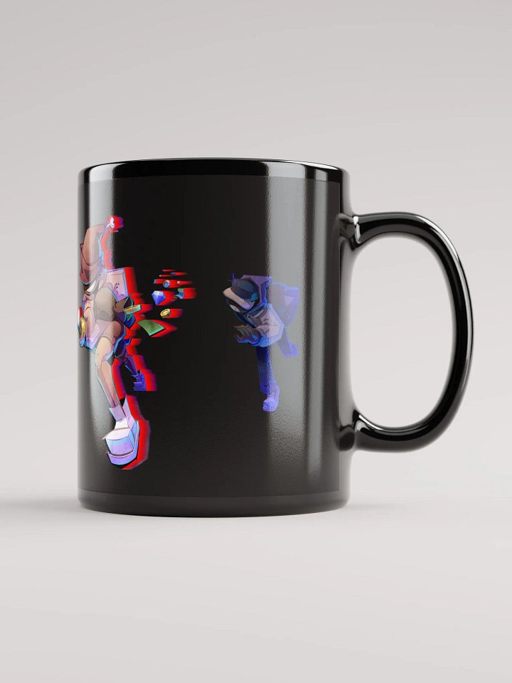 DIGITAL DASH BLACK MUG product image (1)