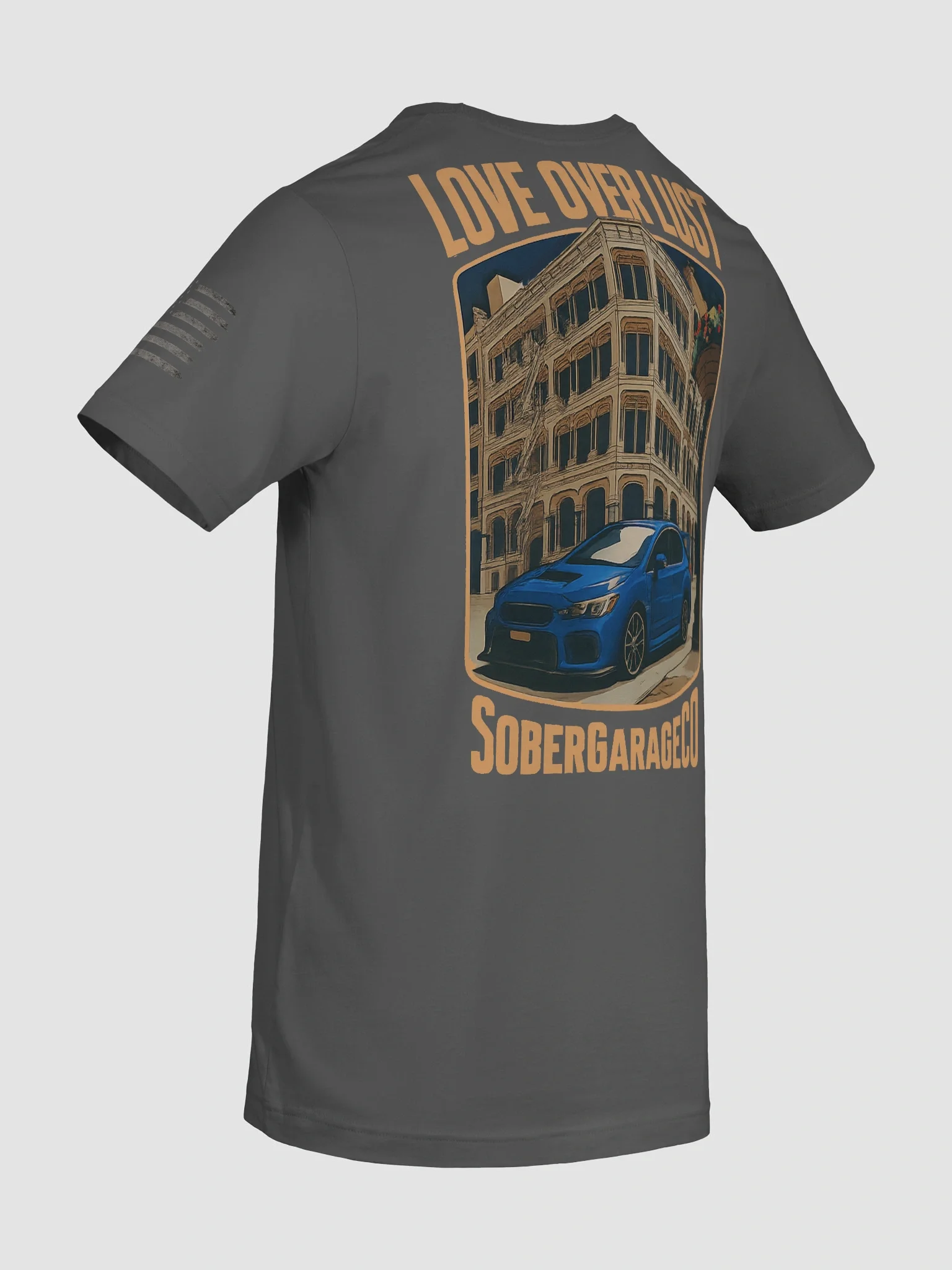 Subaru WRX STI Sober Garage CO Stylized T-Shirt product image (107)