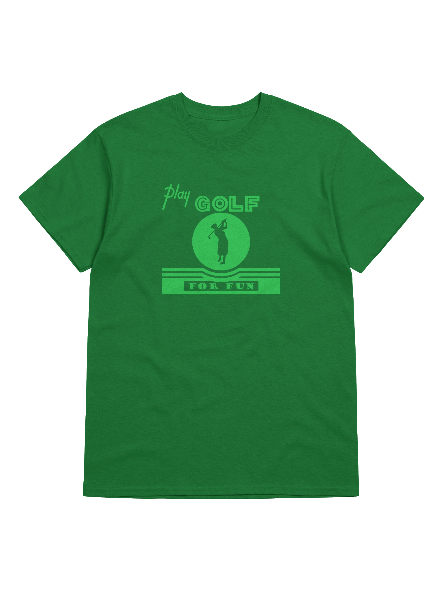 'Golf for Fun' T-Shirt — Dark product image (5)