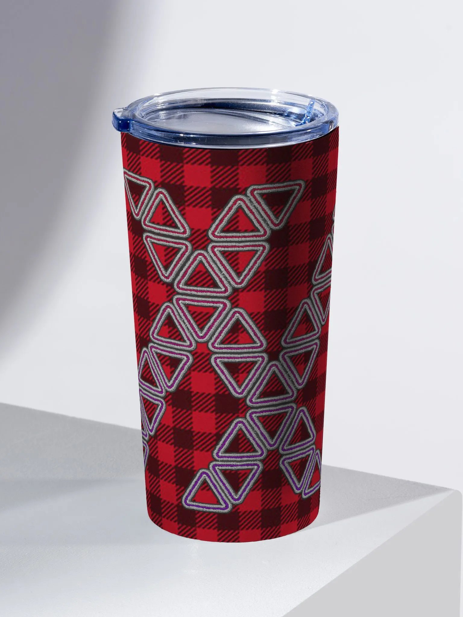 XX Logo Embroidered-Look w/ Flannel Tumbler product image (2)