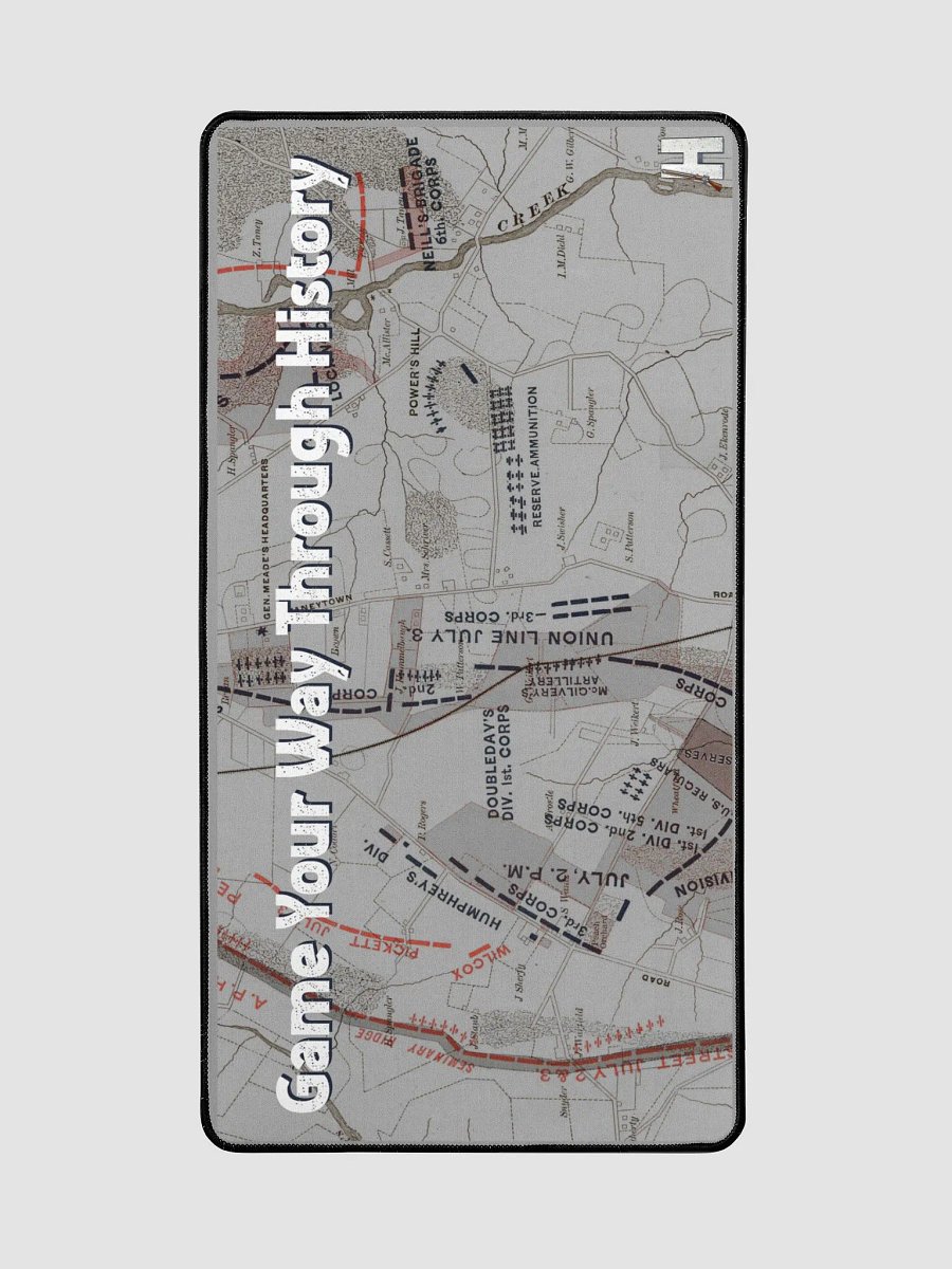 Battle of Gettysburg - Desk Mat - Game Your Way Through History product image (2)