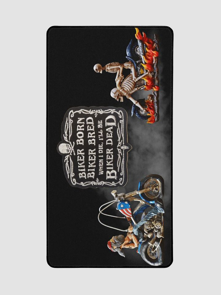 Born To Ride Desk Mat 31.5