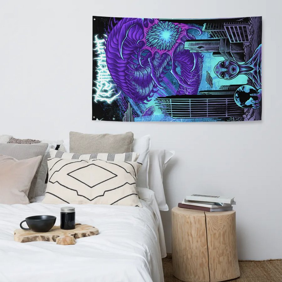 "Leviathan" Wall Flag product image (3)
