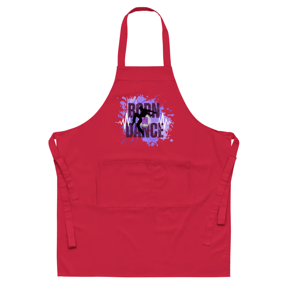 Dynamic Born to Dance Splash His Silhouette Apron product image (30)