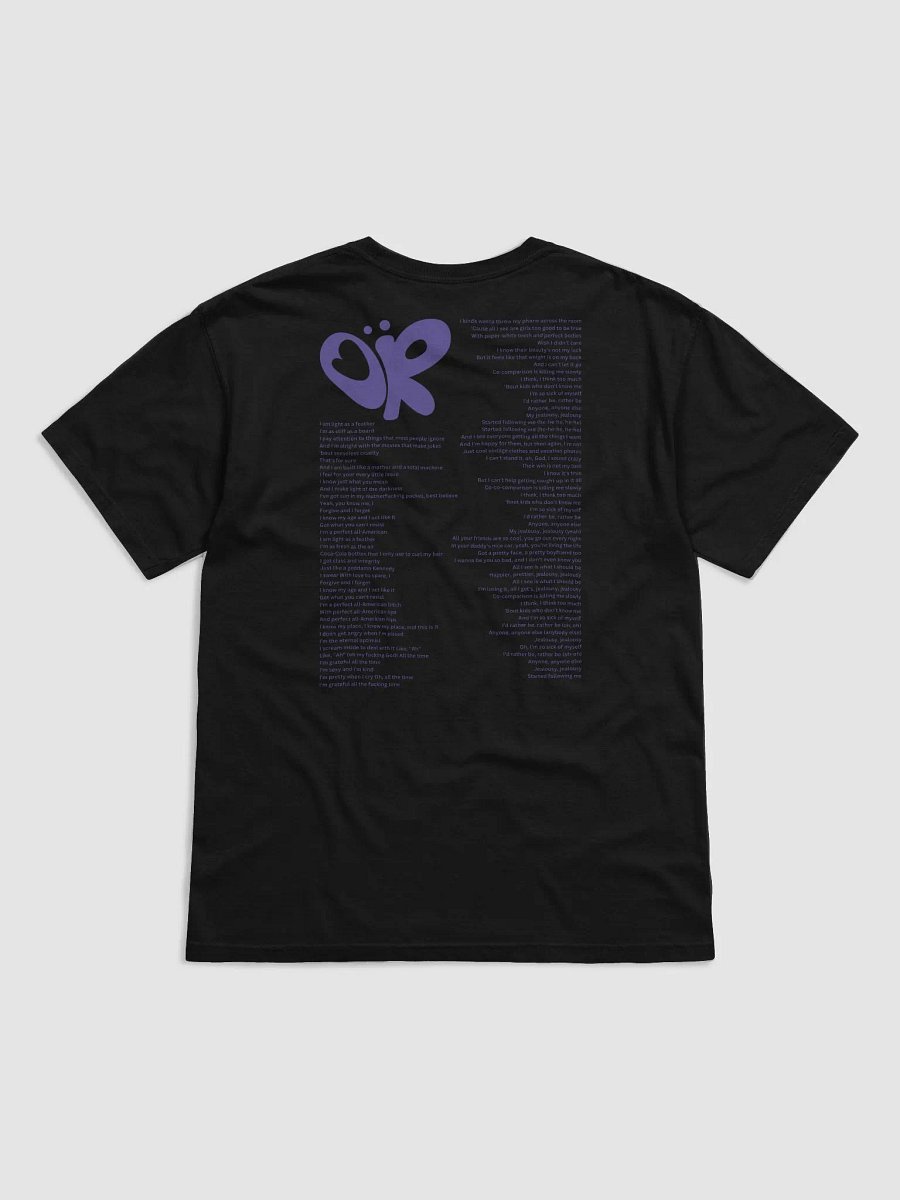 guts tour lyric shirt all american b!tch x jealousy, jealousy product image (3)