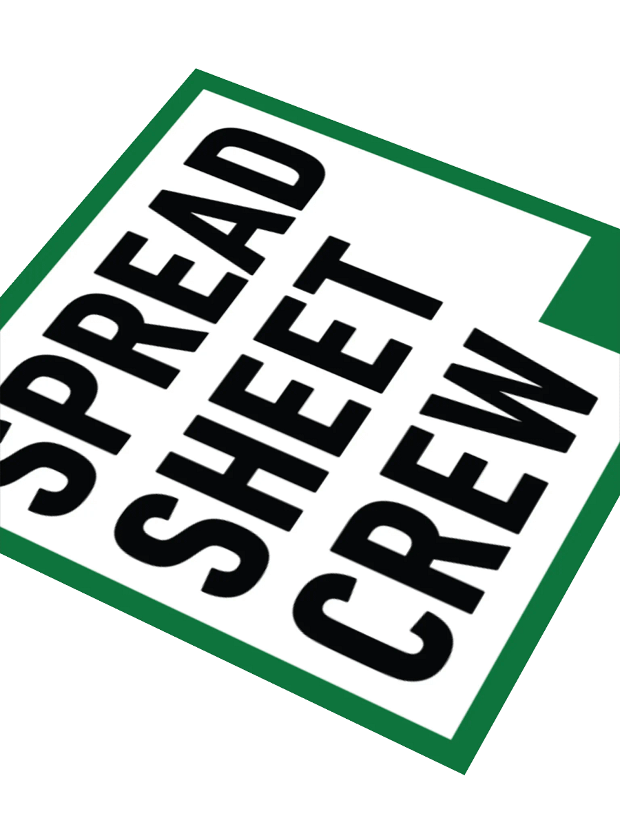 Spread Sheet Crew - Sticker product image (3)