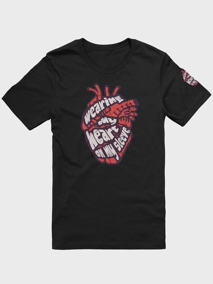 'Wearing My Heart on My Sleeve' T-Shirt product image (1)
