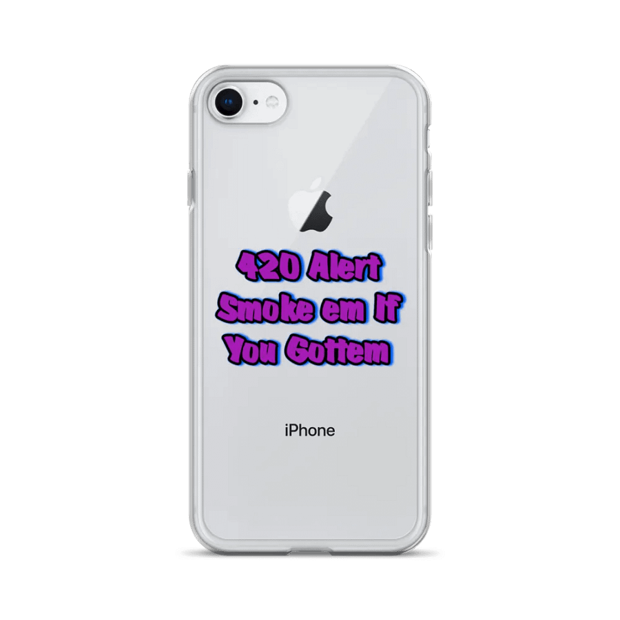 420 Alert Purple Smoke iPhone® Case product image (20)