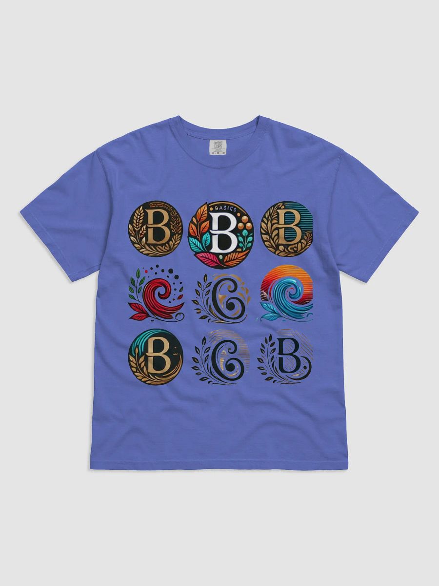 Floral B & C Circle Design T-Shirt product image (1)