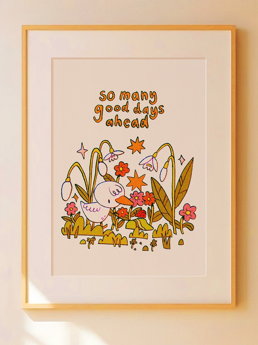 So Many Good Days Ahead Print product image (1)