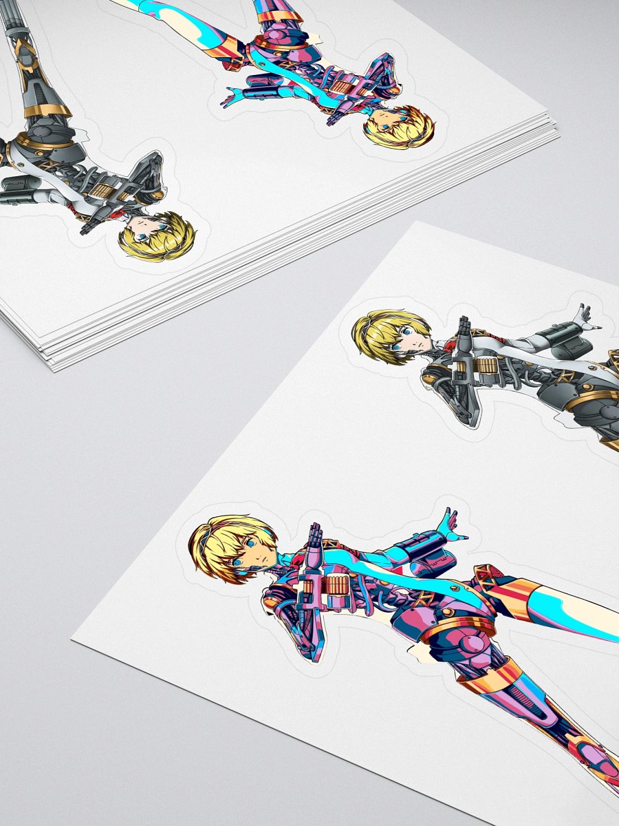 Android Girl Mark I & II Stickers product image (2)