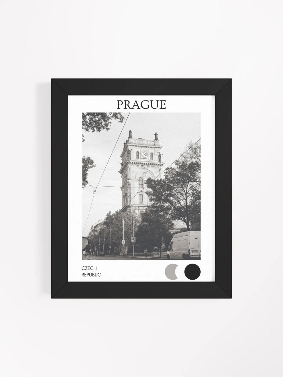 Vinohrady Water Tower - Framed product image (4)