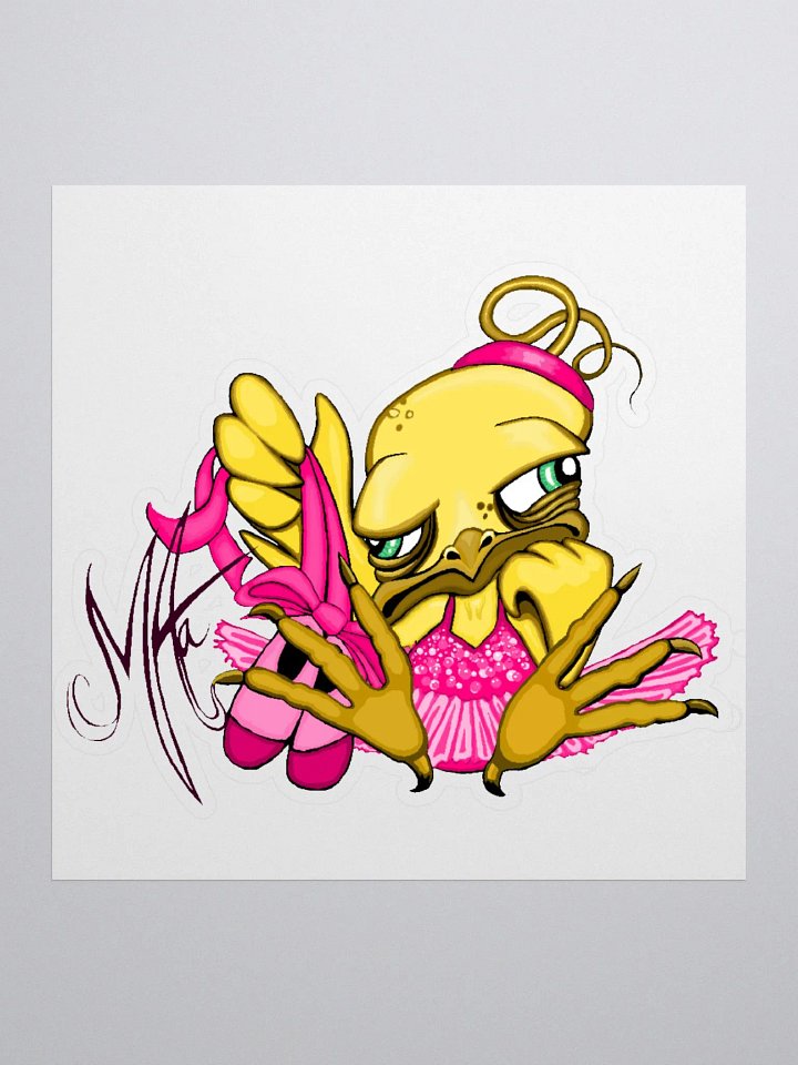 Grumpy Chicken Ballerina product image (1)