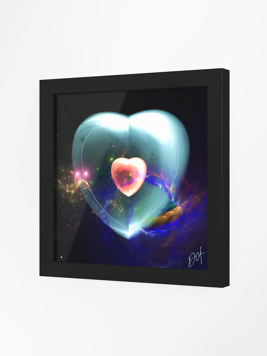 Celestial Heart - Framed Matte Poster product image (2)