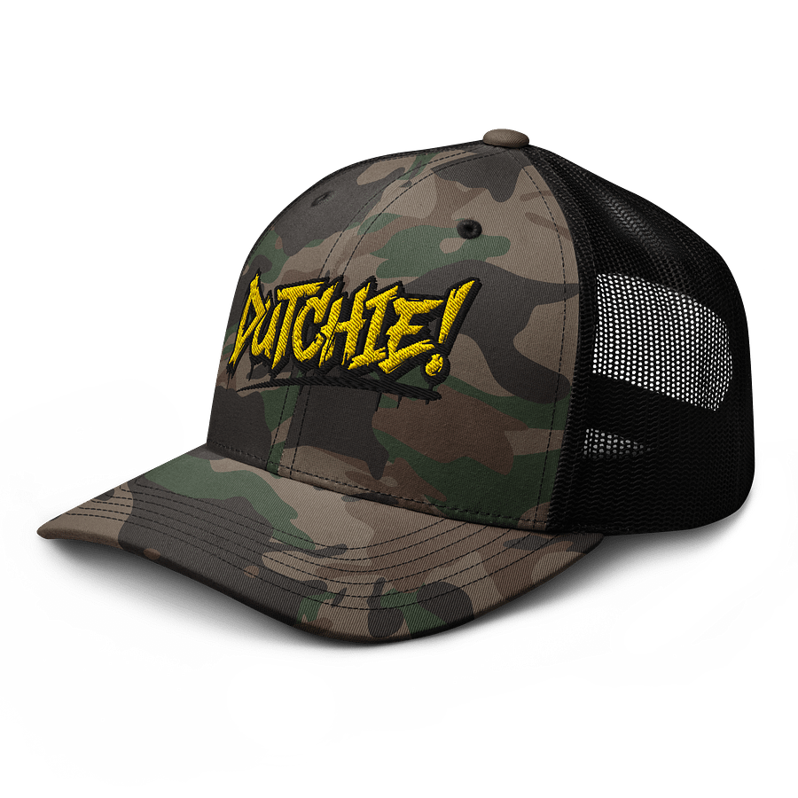 Dutchie! Camo Trucker Hat product image (4)