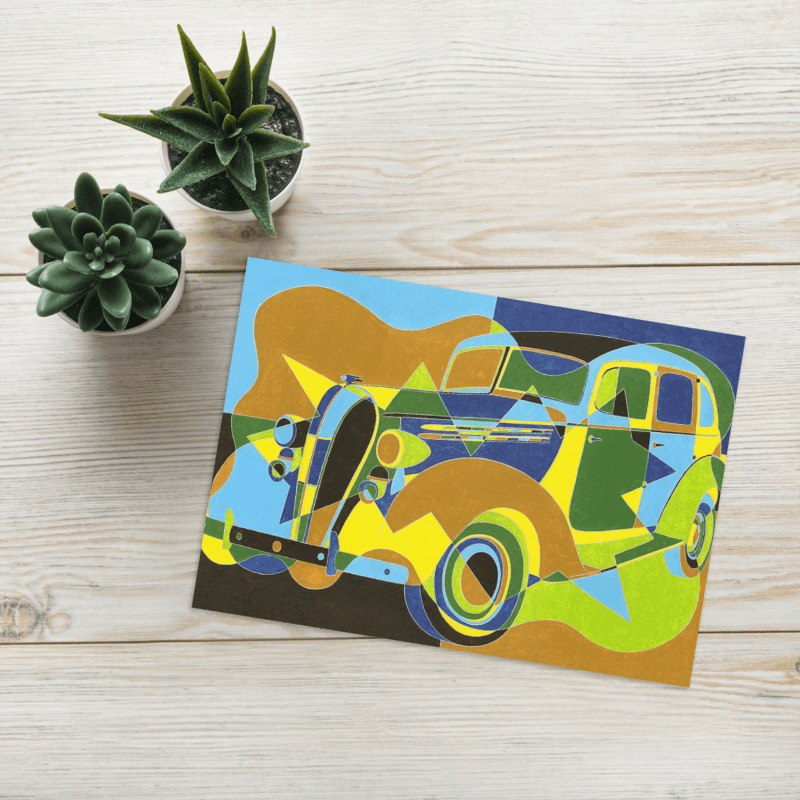 Will & Nellie's Ride ('36 Hudson Terraplane) Greeting Card product image (13)